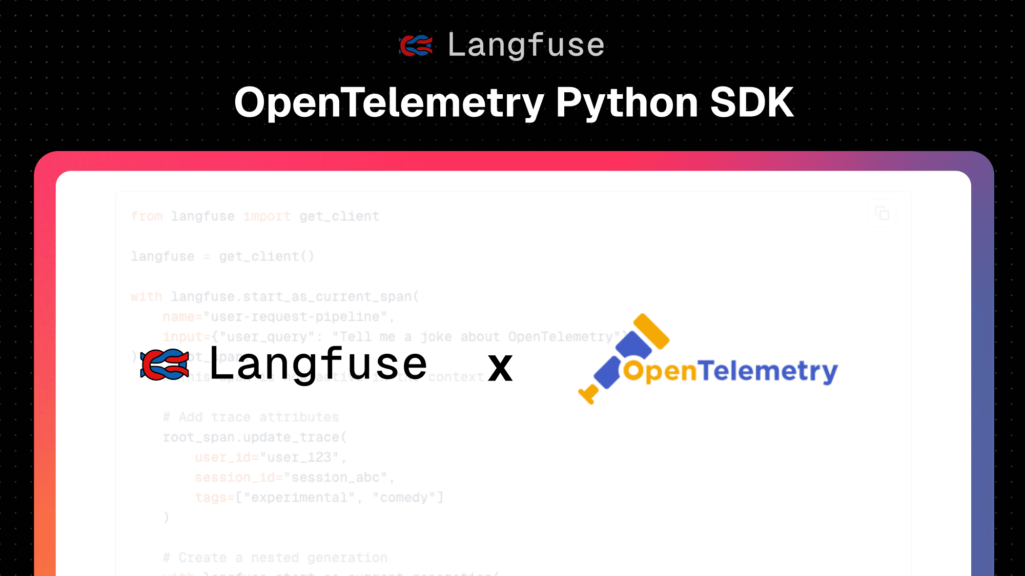 Python SDK v3 is now Generally Available